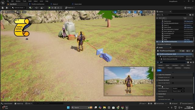 21.15 -Create Quest 2 Actor