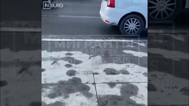 Х126АК196, в ЕКБ мигрант таксист из Таджикистана напал на пенсионера и избил его тростью у ТЦ