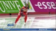 Lotte van Beek & Jing Yu 1000m, Calgary 2013