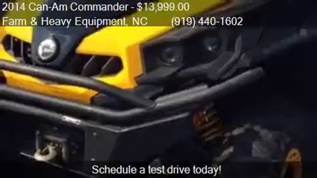 2014 Can-Am Commander 1000 XT-P for sale in Farm and Heavy E