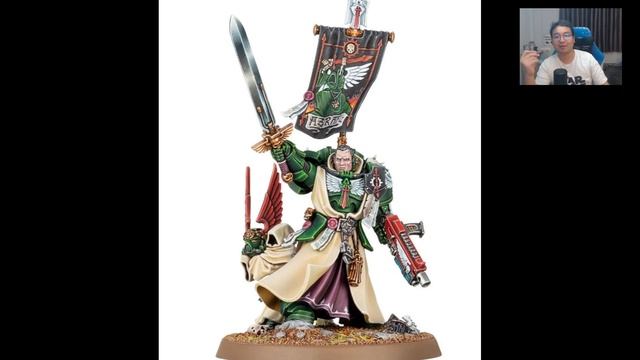 Warhammer 40k Azrael ผู้นำสูงสุดแห่ง Dark Angels
