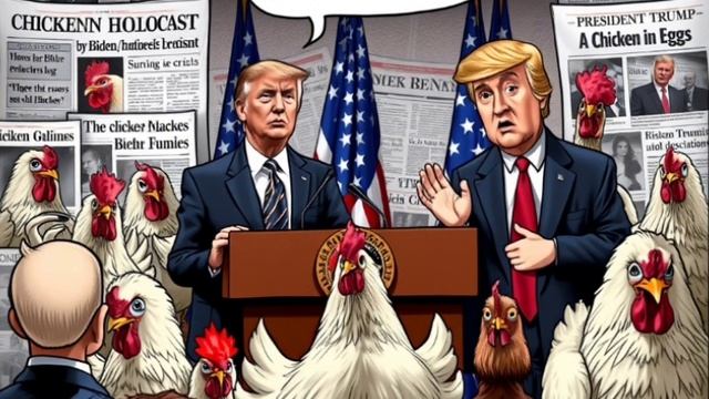 Яичный геноцид: как администрация Байдена устроила куриный холокост и оставила Америку без омлета.
