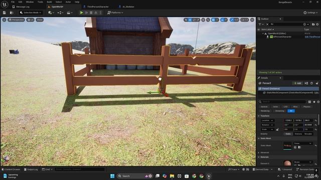 25.1 -Import Fense Model