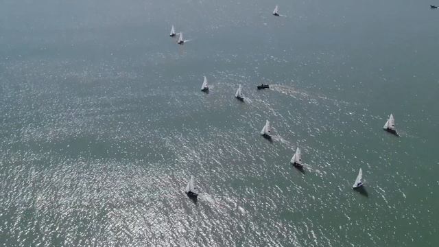 2022 470 Junior Worlds _ Race 6 drone footage