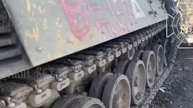 В н.п Махновка Курской области найденна брошеннаая машина разминирования ВСУ