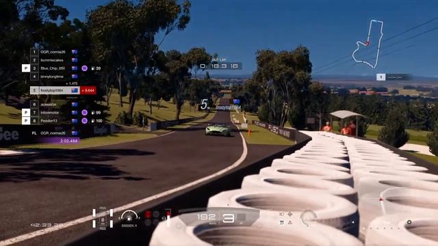 Practice for the FR n600 race