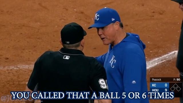 Ned Yost Ejected over Strike Three call, a breakdown