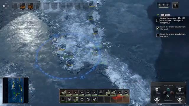 The Seige of Leningrad - Sudden Strike 4 Gameplay