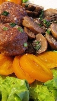 ФРИДЕЛЬКИ с ГРИБНОЙ  ноткой Рецепт "ПП"