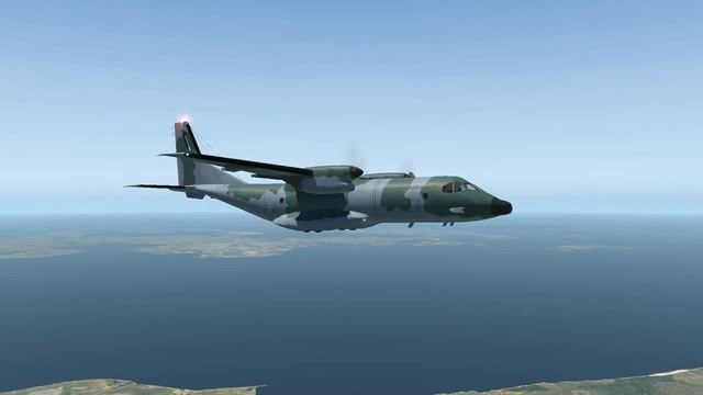 EADS Casa 295 airshow [X plane 11]