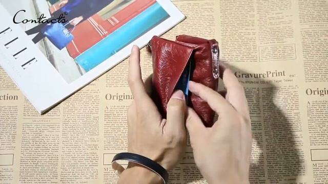 Aliexpress HOT SALE 2019 Coin Bag Zipper Wallet Women Genuine Leather Wallets Purse Fashion Short P