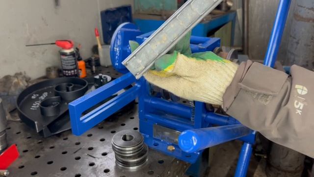 ЭТО НЕВЕРОЯТНО 💯 НОВЫЕ ДОРАБОТКИ✅  Ручной Станок для Холодной Ковки и Гибки Профильной Трубы