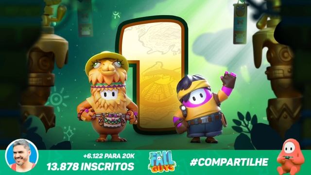 É AMANHÃ!!! LANÇAMENTO DO FALL GUYS MOBILE NA SEASON 5!!?