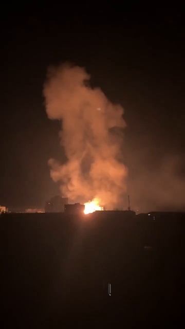 Прилет дрона «Герань-2» в Славянске