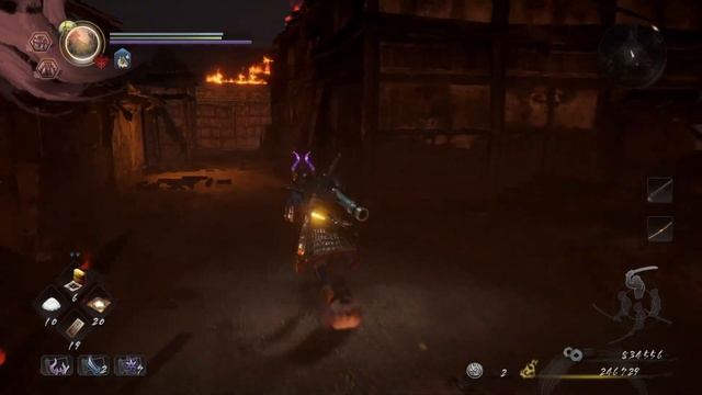Let's Play Nioh 2 (Blind) 057 -  Mit Yasuke den Tempel aufräumen