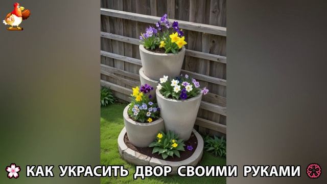 Как украсить двор дома фото идеи (248) 🏡 для дачи и сада своими руками 🌷🪻🌺💮