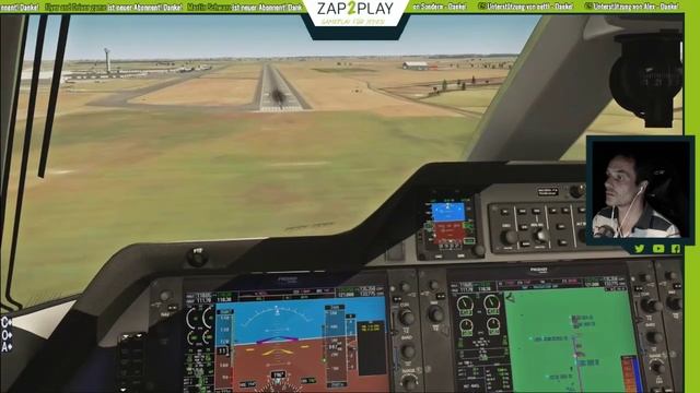 X-Plane 11 ✈️ | LIVESTREAM Weltreise #12 | Wellington - Christchurch | Deutsch German