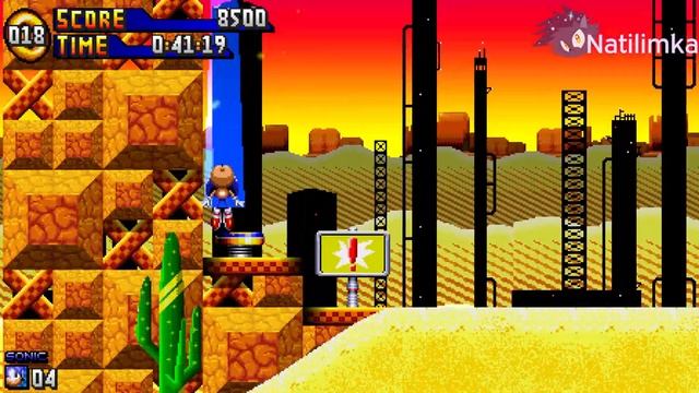 Sonic Edge Of Darkness ~ Sonic Fan Games Gameplay