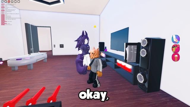 RIZZING MISS CIRCLE in Snapchat Roblox