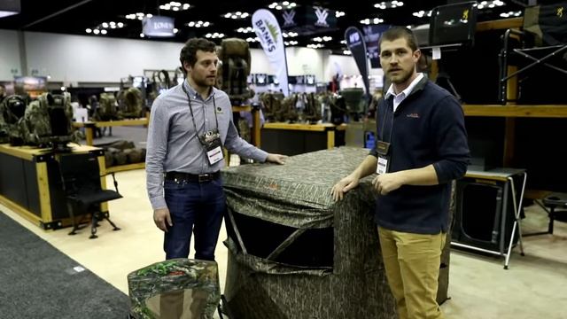 Alps Outdoors Deception Ground Blind in Mossy Oak Bottomland