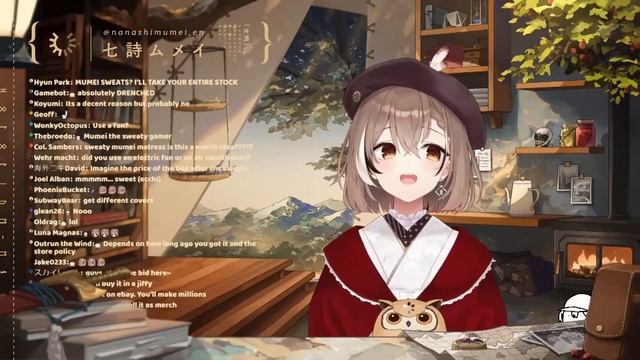Ngủ kiểu gì mồ hôi ướt cả giường vậy Mumei...【Hololive Vietsub】