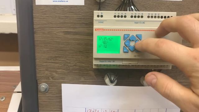 Відео-гайд по роботі з лабораторним стендом на ПЛК Lovato LRD20RA024