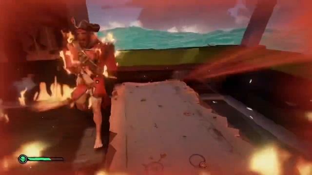 Sea of thieves - if attacked by players, infiltrate, set on fire, steal food, sink ship