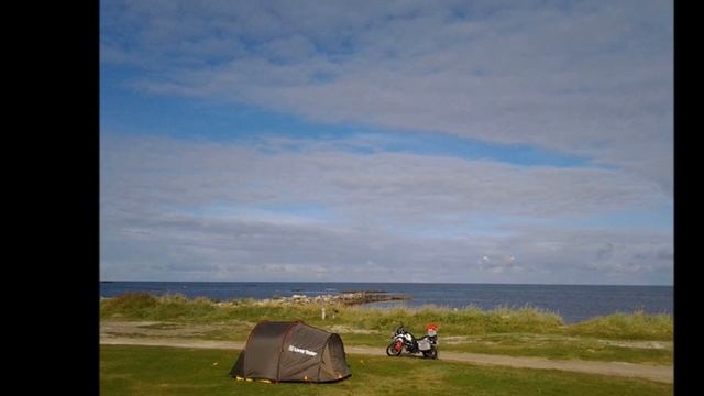 Motorcycle Tour to Norway - Lone Rider Mototent (Tent Review - English Version)