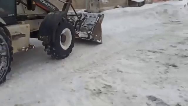 2023 01 30 Ушакова 8 механизированная уборка