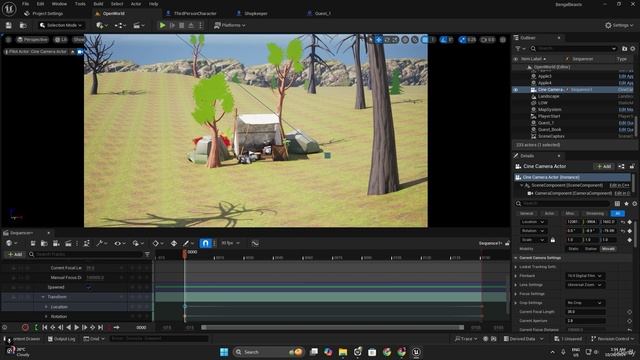 21.4 -Create Level Sequence