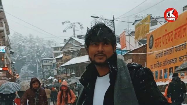DREAM COMES TRUE 😍 || MANALI M SNOWFALL ?? || VLOG #4 (PT-3 )||KISHAN KASHYAP