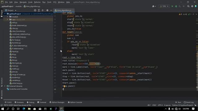 Time Algorithm in Python --#14 VIDEOS --TAMIL--CODE OF GOD