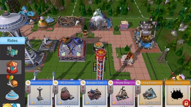Rollercoaster Tycoon Touch | Lvl 32-33 Card Pack Openings !!!