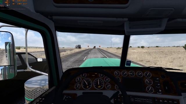 American Truck Simulator. Поездка в Карлсбад без навигатора.