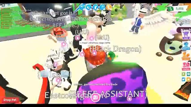 Adopt Me : On The Hunt For A Tombstone, Zombie Buffalo Plush, or Christmas Doge Rattle : Part 4