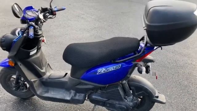 Yamaha Zuma 50F With New Plastics