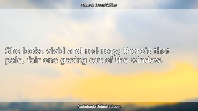 Anne of Green Gables Audiobook Chapter 34