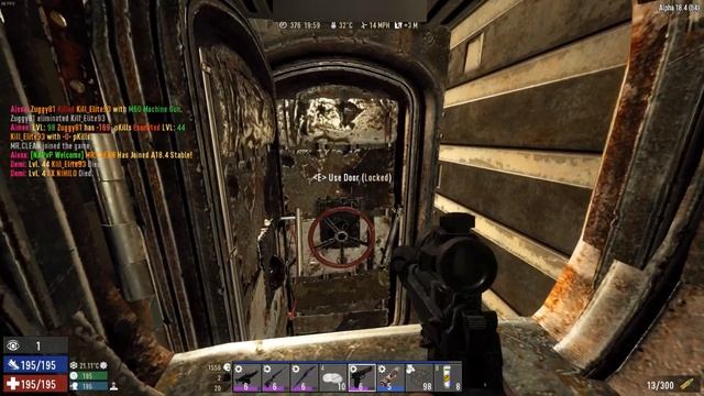 PVP Bunker Base Design | 7 Days To Die Alpha 18 PVP