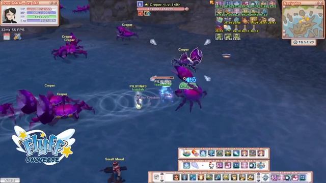 FLYFF UNIVERSE CLOAK OF CORAL
