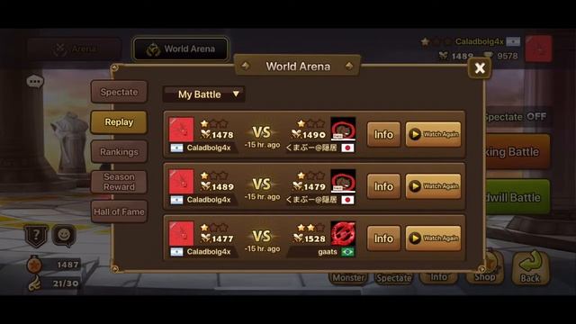 Summoners war / RTA after ARTifacts