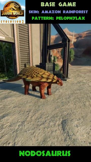 NODOSAURUS Released! - Jurassic World Evolution 2 - #shorts
