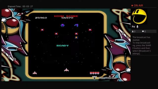 Galaga. For the memory