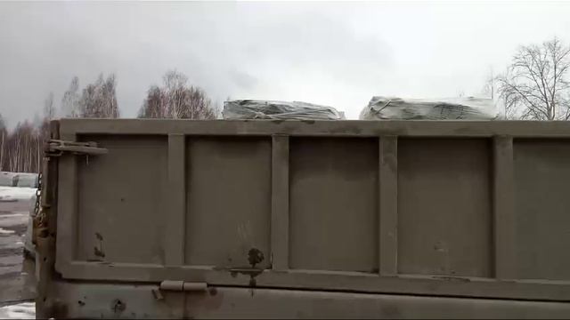 17.03.2025. Место доставки: г. Южноуральск, отгружен златолит мультиколор, 12 кубов, 20 тонн