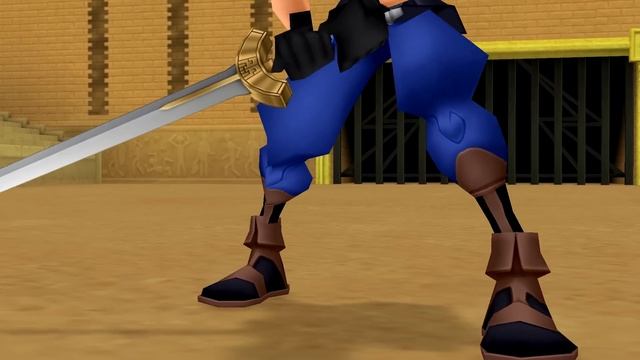 Kingdom Hearts Birth By Sleep: Zack Boss Fight (PS3 1080p)