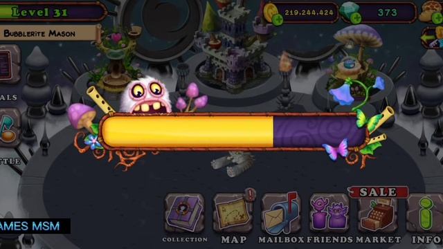 Teleport Trombonin Monster To Mythical Island - My Singing Monsters #mysingingmonsters #game #short
