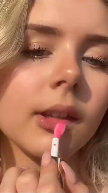 how beautiful are these new Clarins Official  Lip Comfort Oils AD 😍💕✨ ClarinsLipOil skincare
