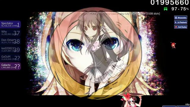 osu! CatchtheBeat: Lily- Scarlet Rose [0108 style]