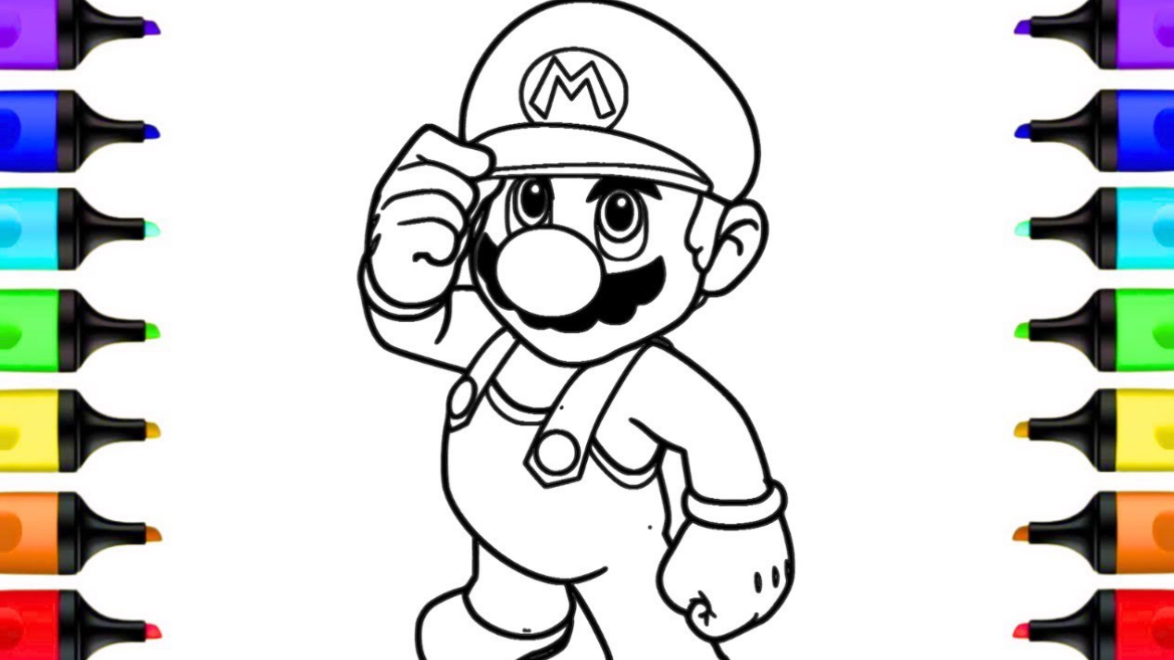 Раскраски Super Mario Раскраски | Super Mario Bros. Раскраски Страницы Искусство Nintendo →