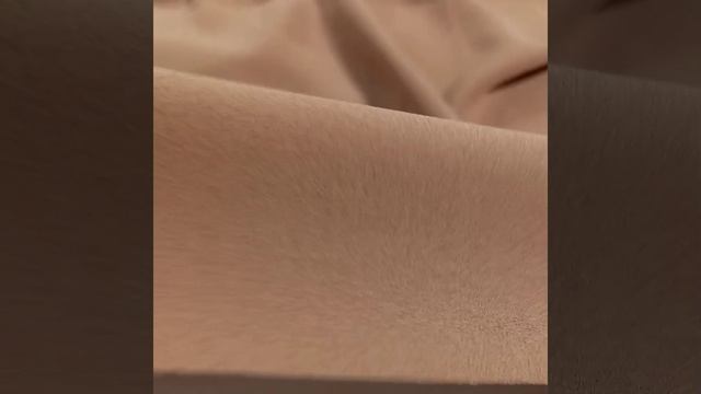 Ткань шёлк натуральный креповый Италия, кэмел 287