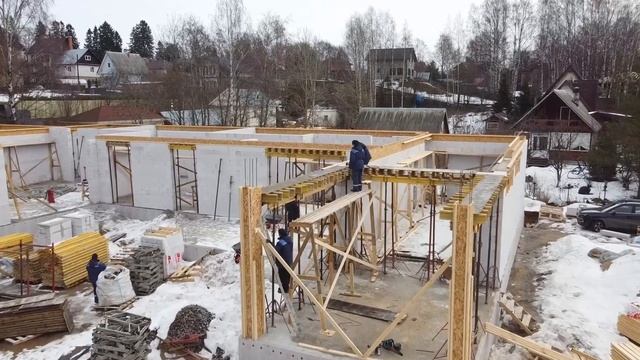 Видеосъемка  этапов строительства
